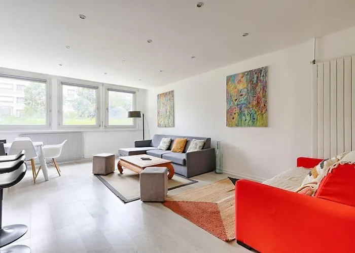 Lägenhet Beaugrenelle Tour Eiffel Ii Cosy 2br *